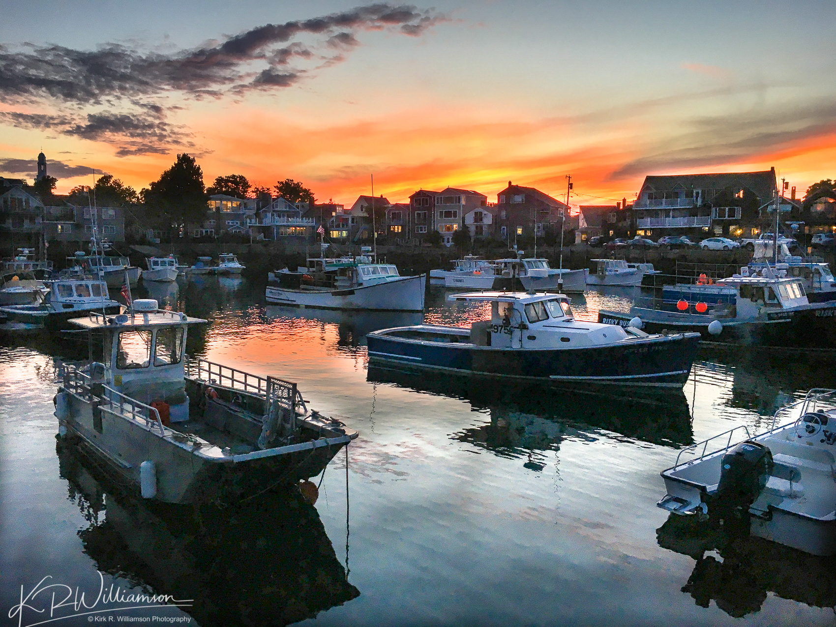 Rockport Sunset Harbor