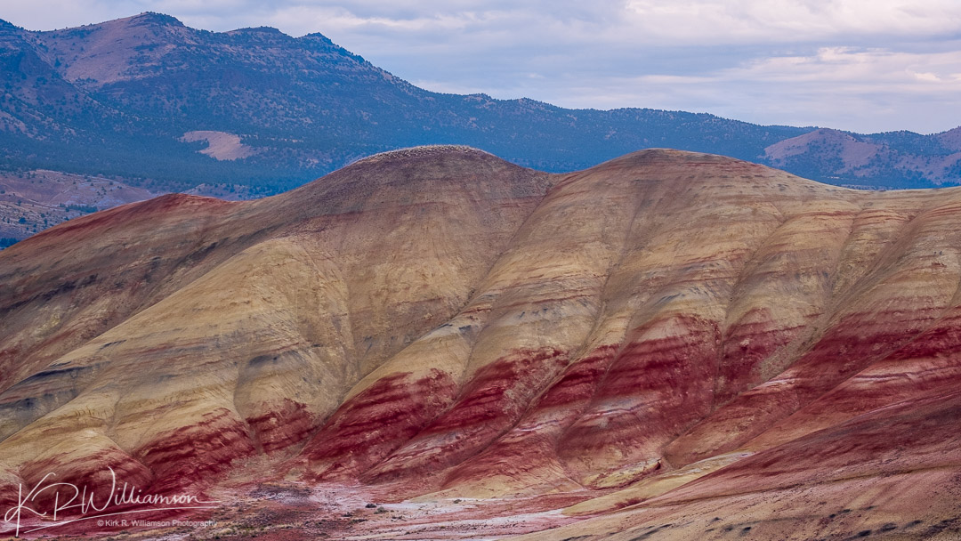 Landscape photography in the Painted Hills Oregon